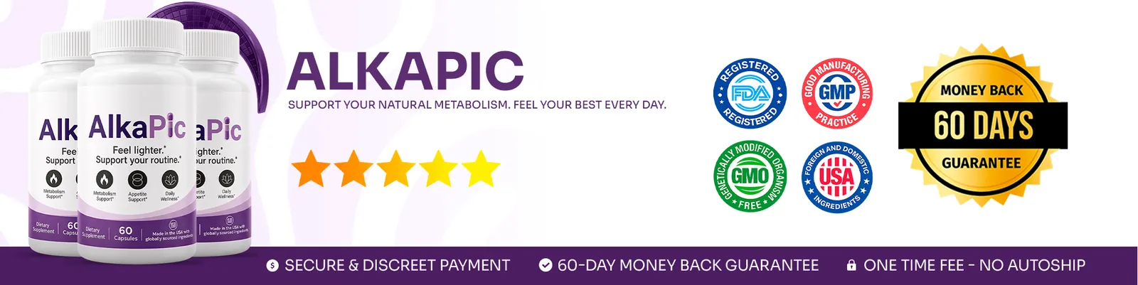 AlkaPic reviews — AlkaPic official guarantee and quality seals