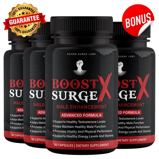 Boost Surge X reviews — Boost Surge X male vitality support capsules