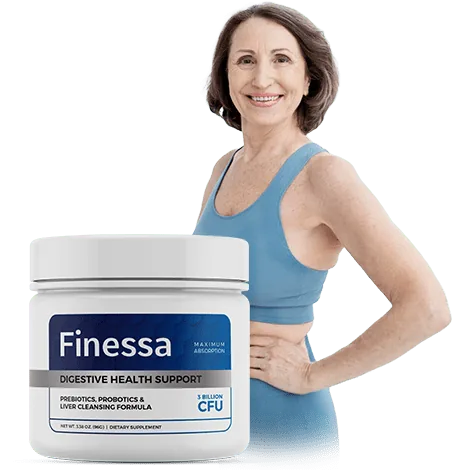 Finessa reviews — Finessa digestive and gut support powder (mixed into a drink)