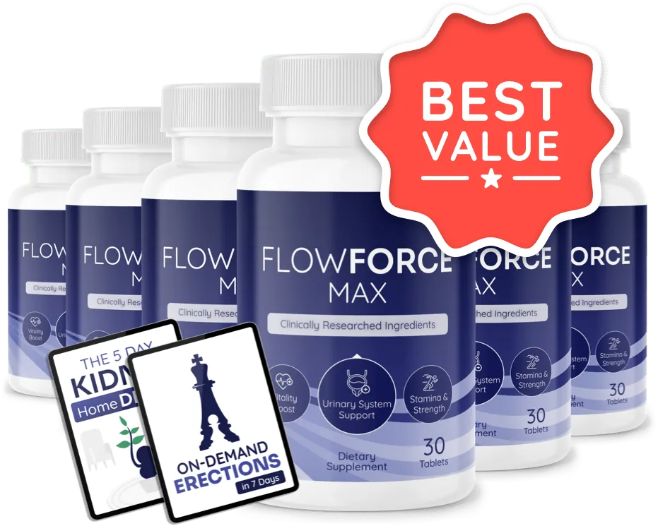 FlowForce Max reviews — FlowForce Max official guarantee and quality seals