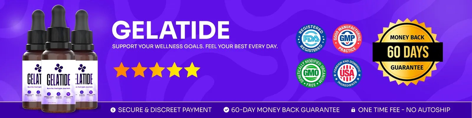 Gelatide reviews — Gelatide official guarantee and quality seals