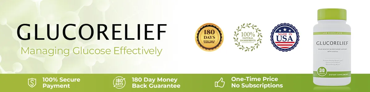 GlucoRelief reviews — GlucoRelief official guarantee and quality seals