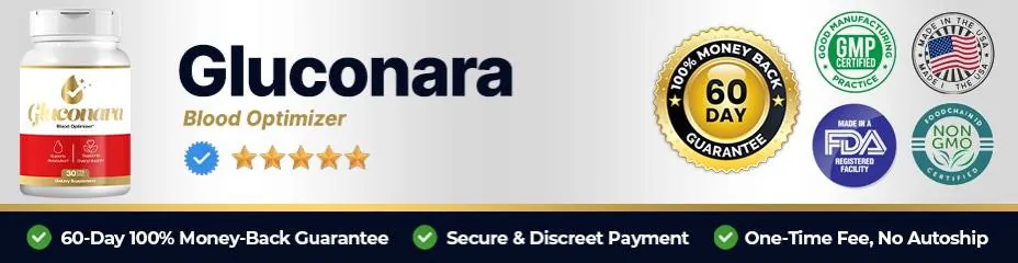 Gluconara reviews — Gluconara official guarantee and quality seals