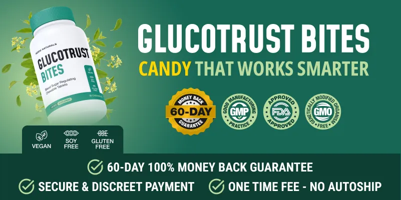 GlucoTrust Bites reviews — GlucoTrust Bites official guarantee and quality seals