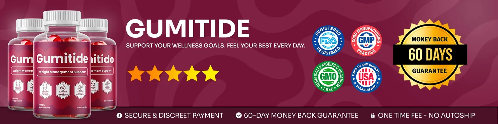 Gumitide reviews — Gumitide official guarantee and quality seals