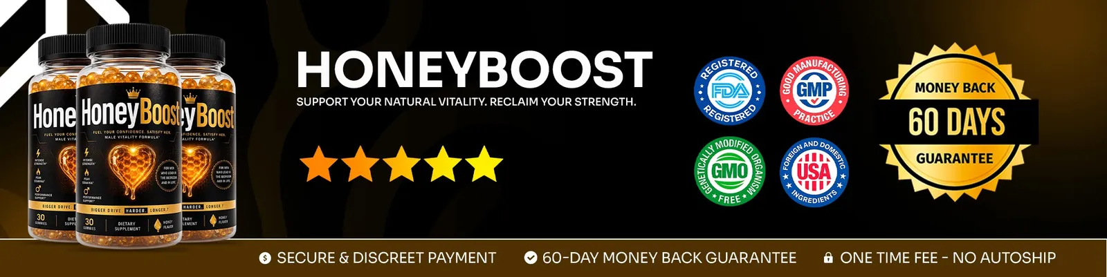 HoneyBoost reviews — HoneyBoost official guarantee and quality seals