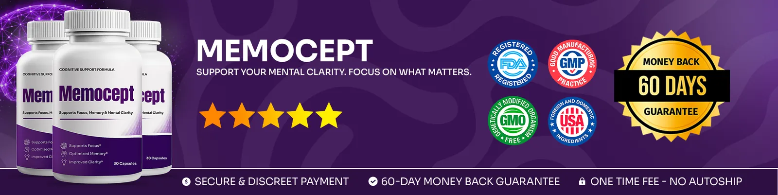 Memocept reviews — Memocept official guarantee and quality seals