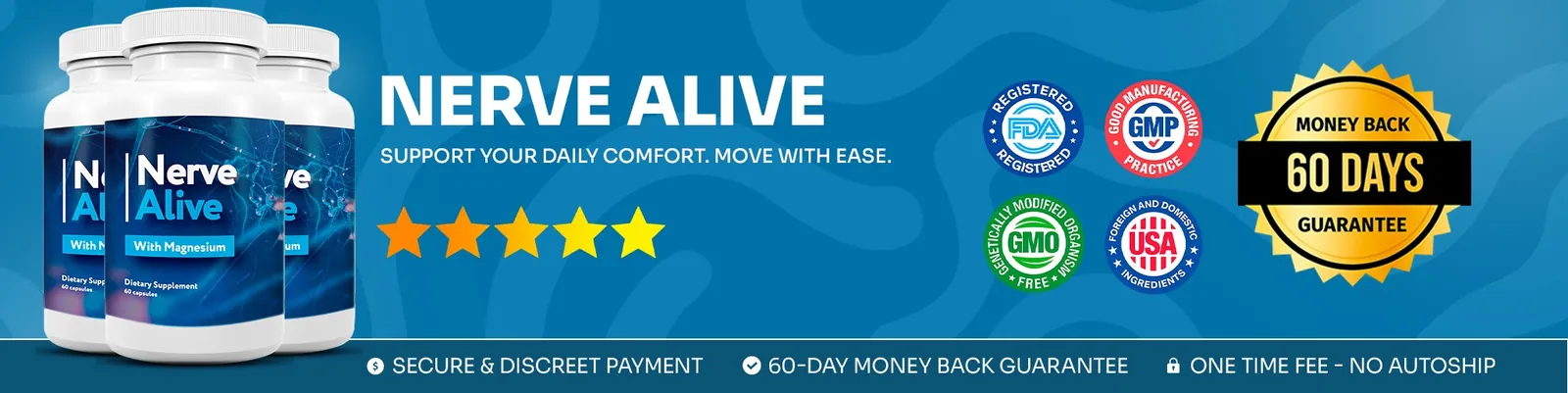 NerveAlive reviews — NerveAlive official guarantee and quality seals