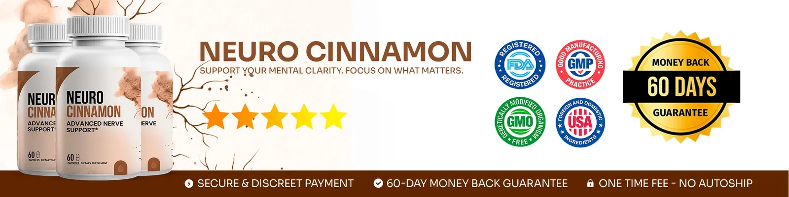 NeuroCinnamon reviews — NeuroCinnamon official guarantee and quality seals