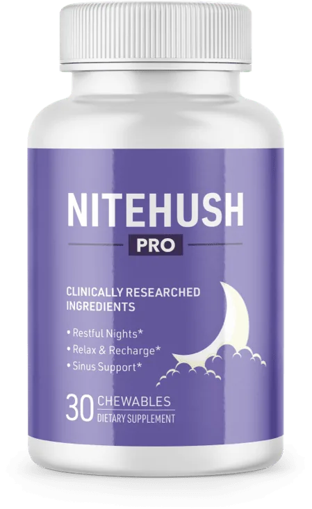 NiteHush Pro reviews — NiteHush Pro sleep support chewable tablets