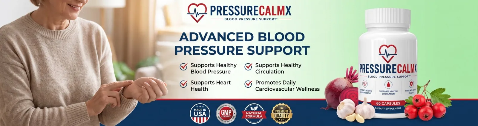 PressureCalmX reviews — PressureCalmX official guarantee and quality seals