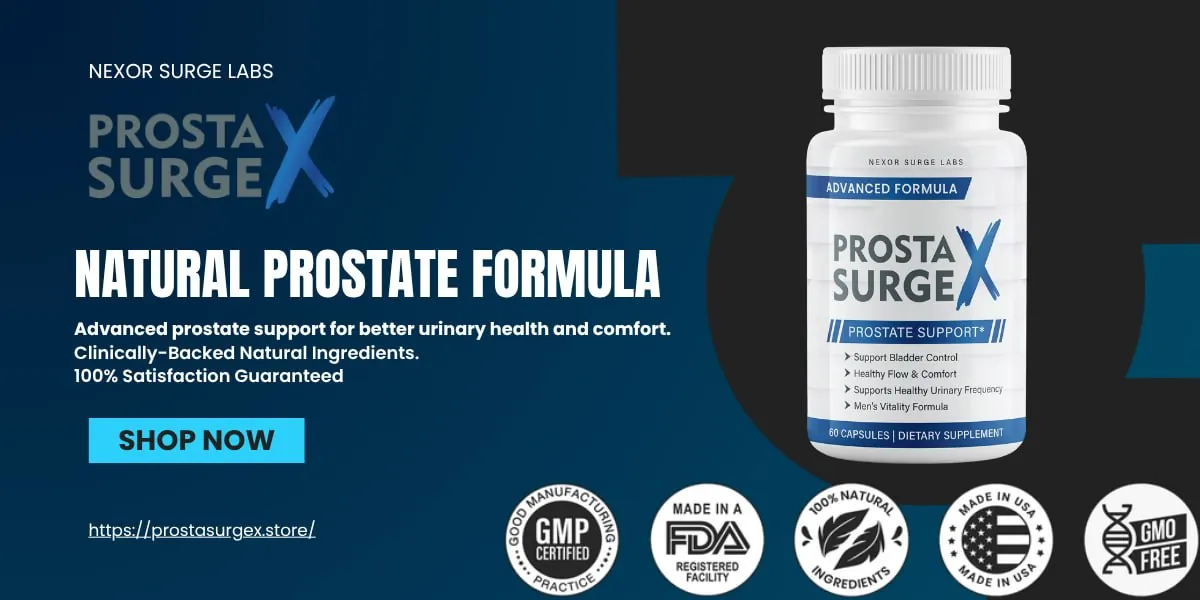 Prosta Surge X reviews — Prosta Surge X official guarantee and quality seals
