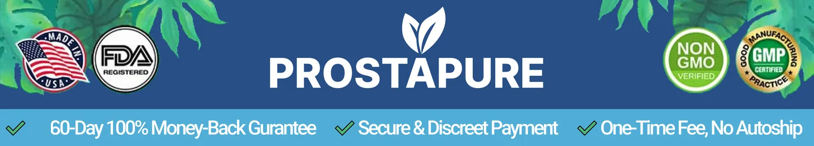 ProstaPure Advantage reviews — ProstaPure Advantage official guarantee and quality seals
