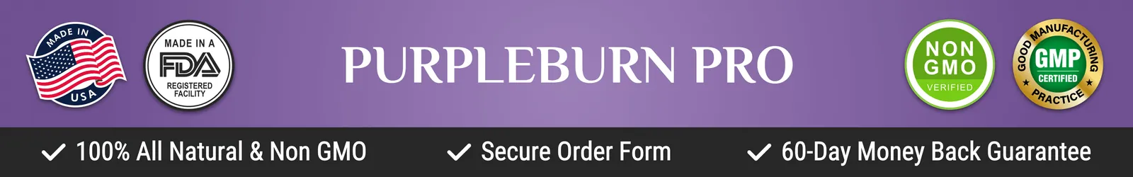 PurpleBurn Pro reviews — PurpleBurn Pro official guarantee and quality seals