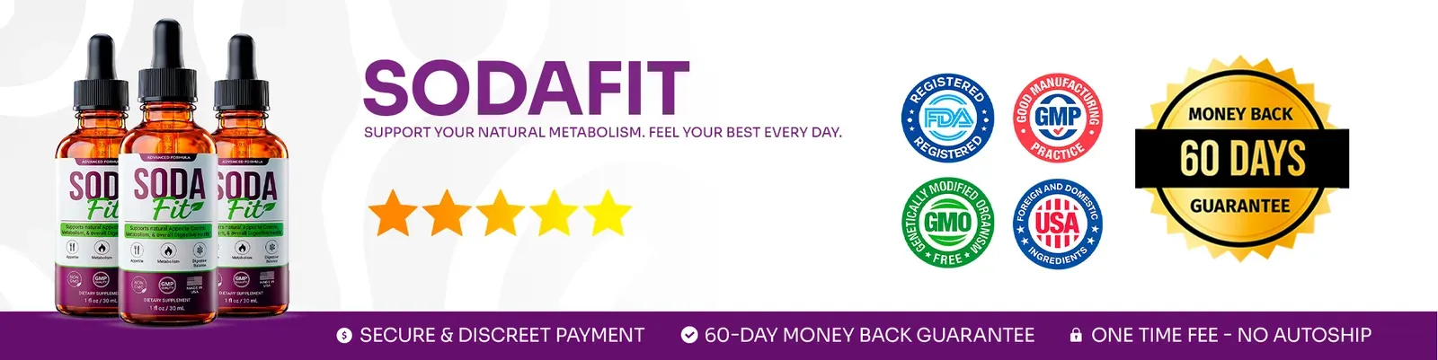 SodaFit reviews — SodaFit official guarantee and quality seals