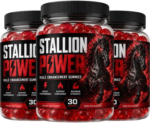 Stallion Power reviews — Stallion Power male vitality support gummies