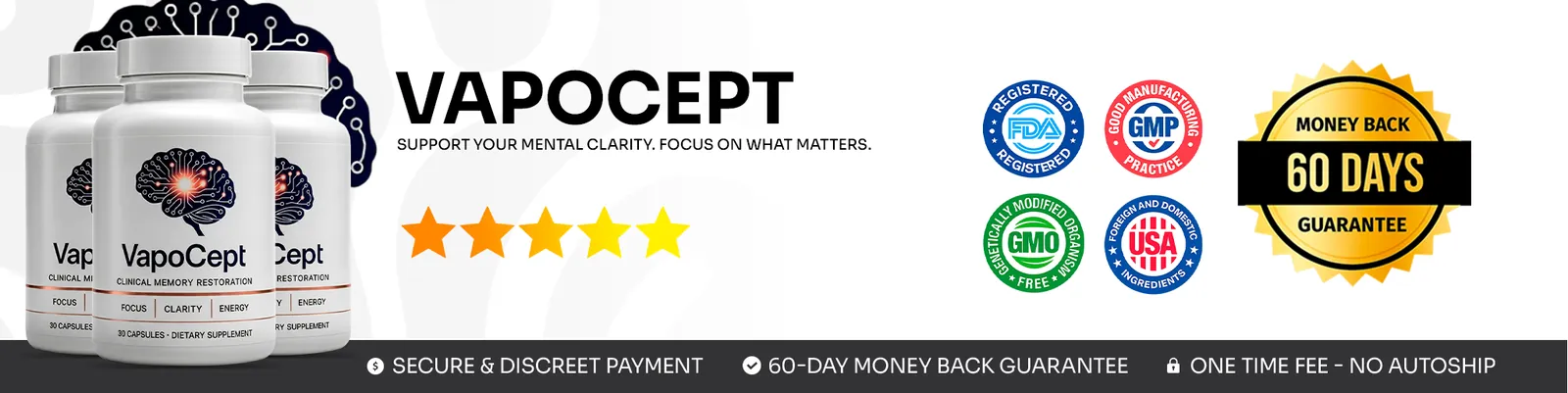 VapoCept reviews — VapoCept official guarantee and quality seals