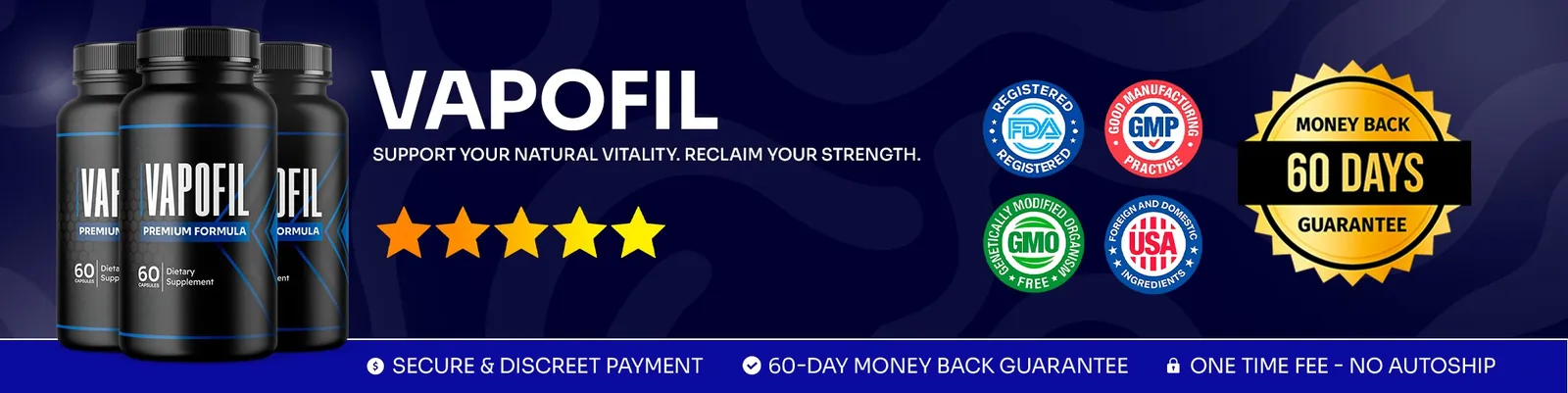 VapoFil reviews — VapoFil official guarantee and quality seals